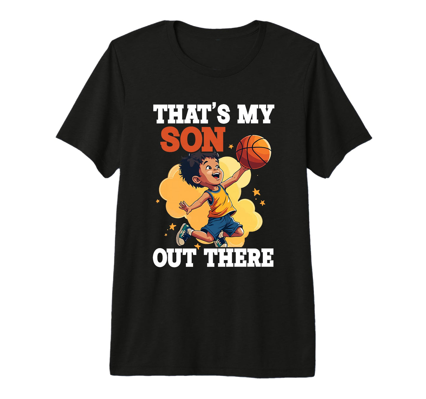 Fathers Day Basketball Dad Game Day Tri T-Shirt - Unique Graphic Men Women - T-Shirt, Sweatshirt, Hoodie