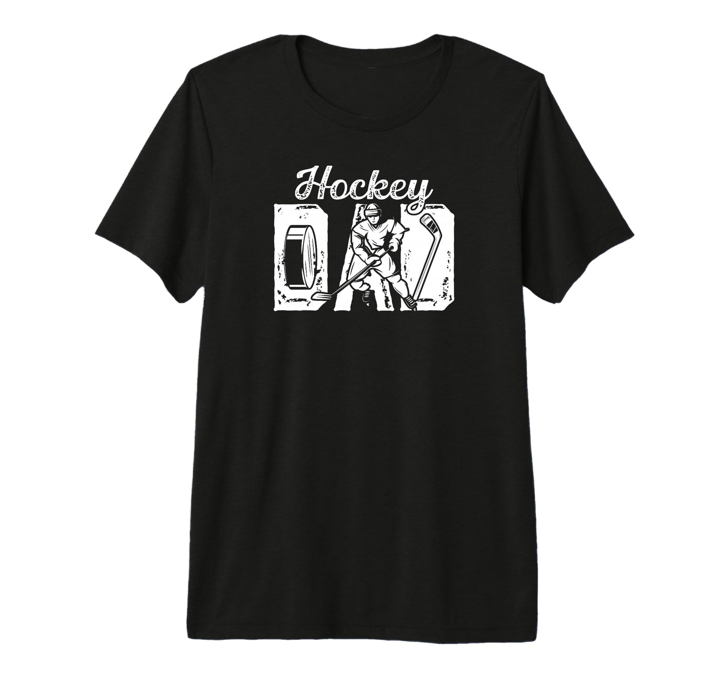 Mens Hockey Dad Ice Hockey Father T-Shirt - Fun Novelty Design Men Women - T-Shirt, Sweatshirt, Hoodie