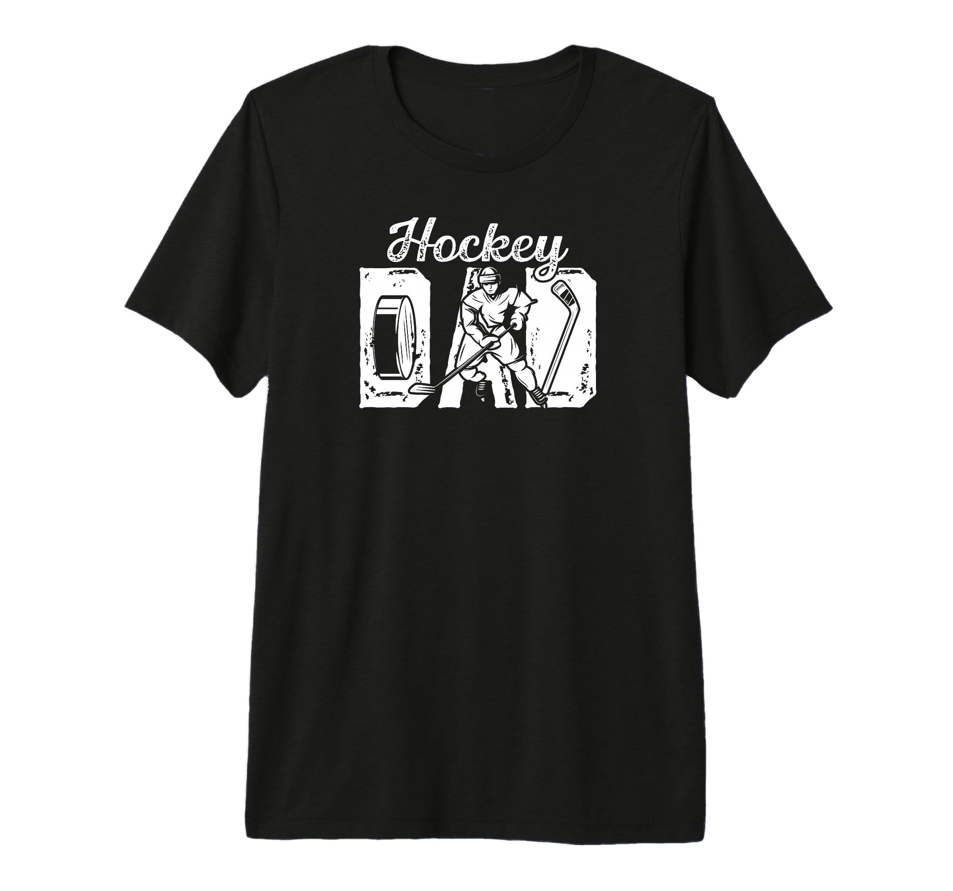 Mens Hockey Dad Ice Hockey Father T-Shirt - Fun Novelty Design Men Women - T-Shirt, Sweatshirt, Hoodie