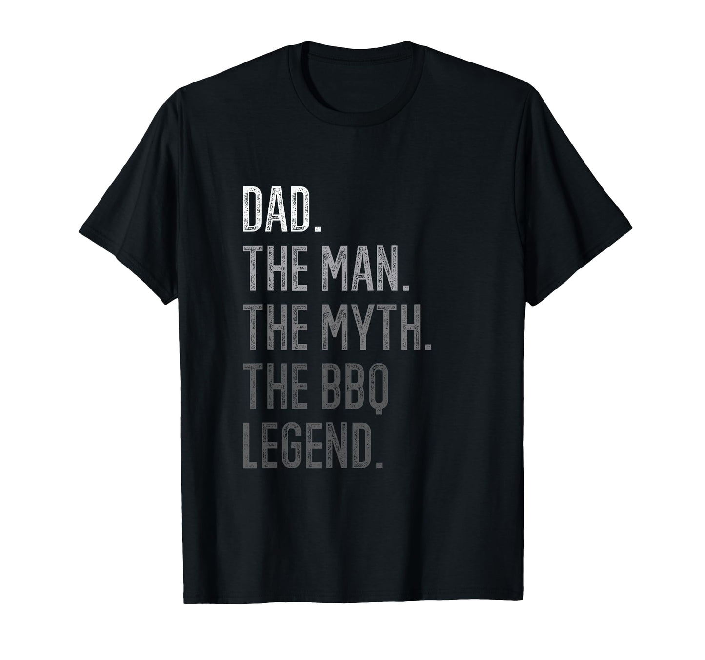 Dad Myth Bbq Legend Daddy T-Shirt - Custom Art Print Unisex - T-Shirt, Sweatshirt, Hoodie