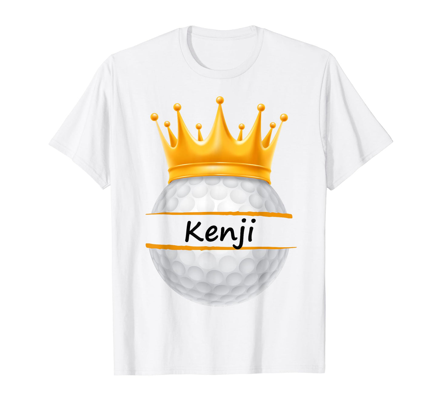 Novelty Golf Personalized Name Kenji T-Shirt - Trendy Graphic for Adults - T-Shirt, Sweatshirt, Hoodie