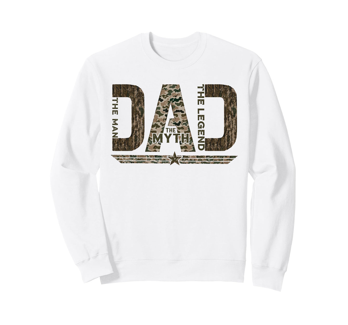 Hunting Dad Best Dad Ever Dad Myth Sweatshirt - Streetwear Style Men Women - T-Shirt, Sweatshirt, Hoodie