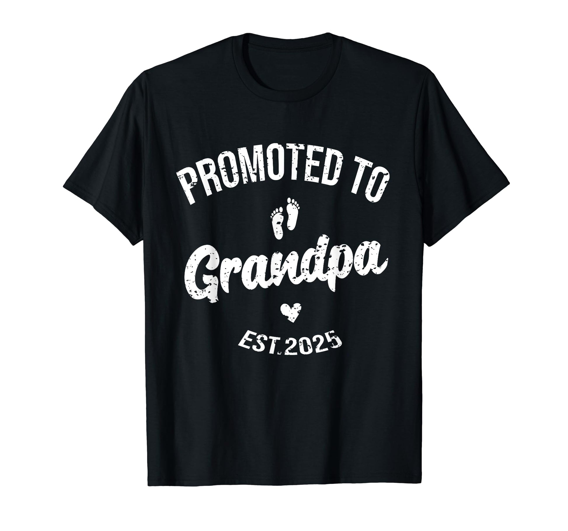 Promoted To Grandpa 2025 Pregnancy T-Shirt - Trendy Graphic Men Women - T-Shirt, Sweatshirt, Hoodie