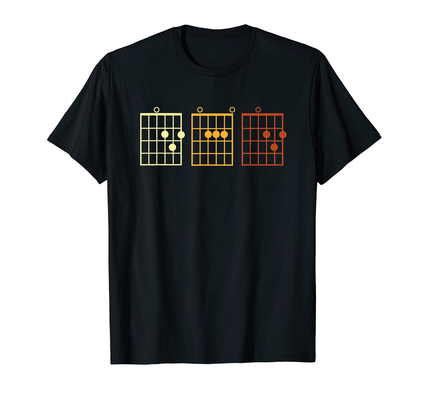 Guitar Chord Musical Notes D D T-Shirt - Minimalist Print Men Women - T-Shirt, Sweatshirt, Hoodie