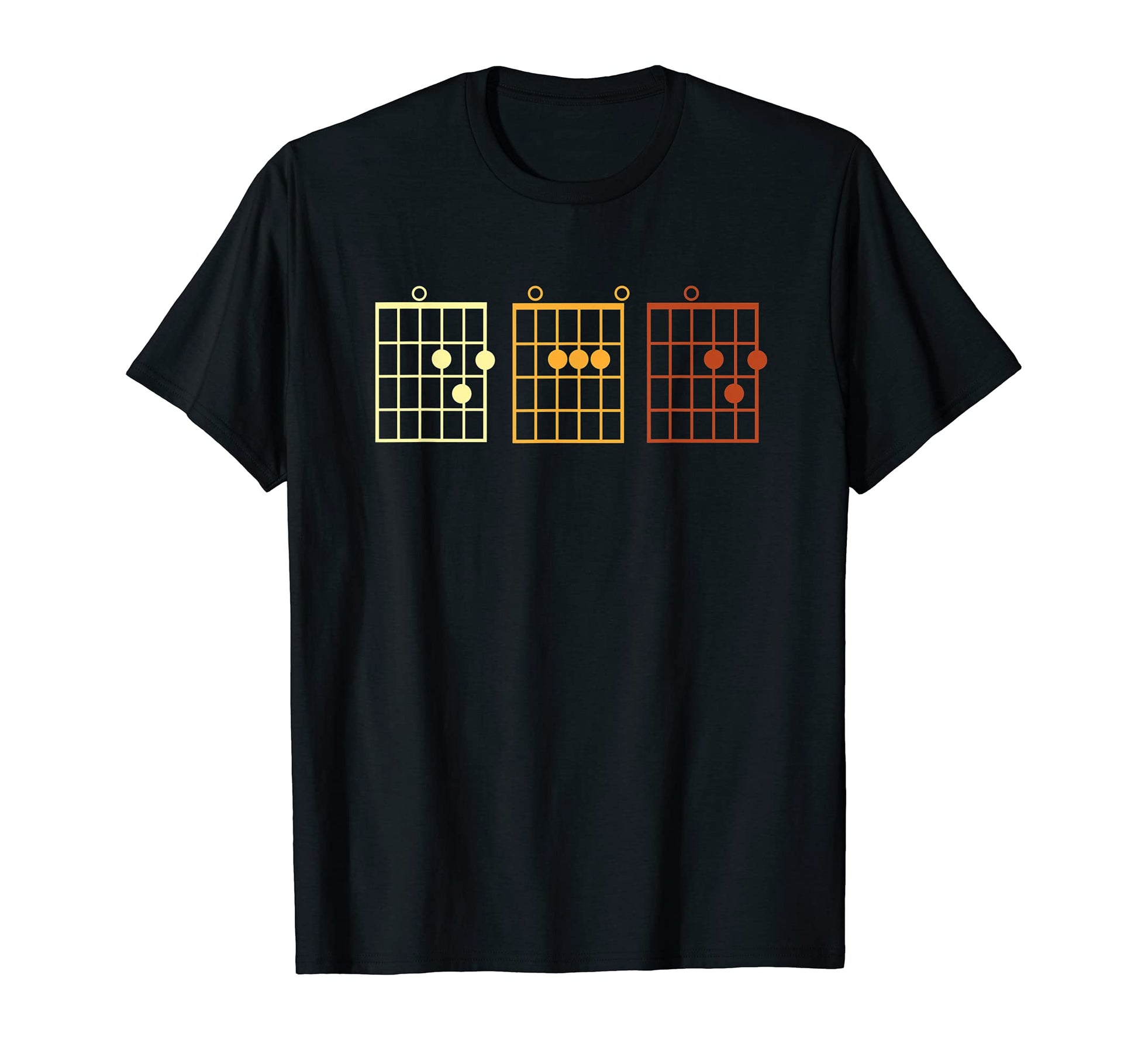Guitar Chord Musical Notes D D T-Shirt - Minimalist Print Men Women - T-Shirt, Sweatshirt, Hoodie