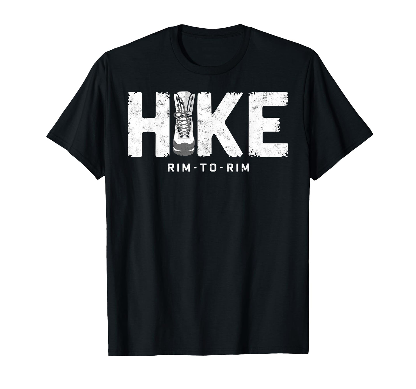 Hike South Rim To North Rim T-Shirt - Casual Everyday Wear Men Women - T-Shirt, Sweatshirt, Hoodie