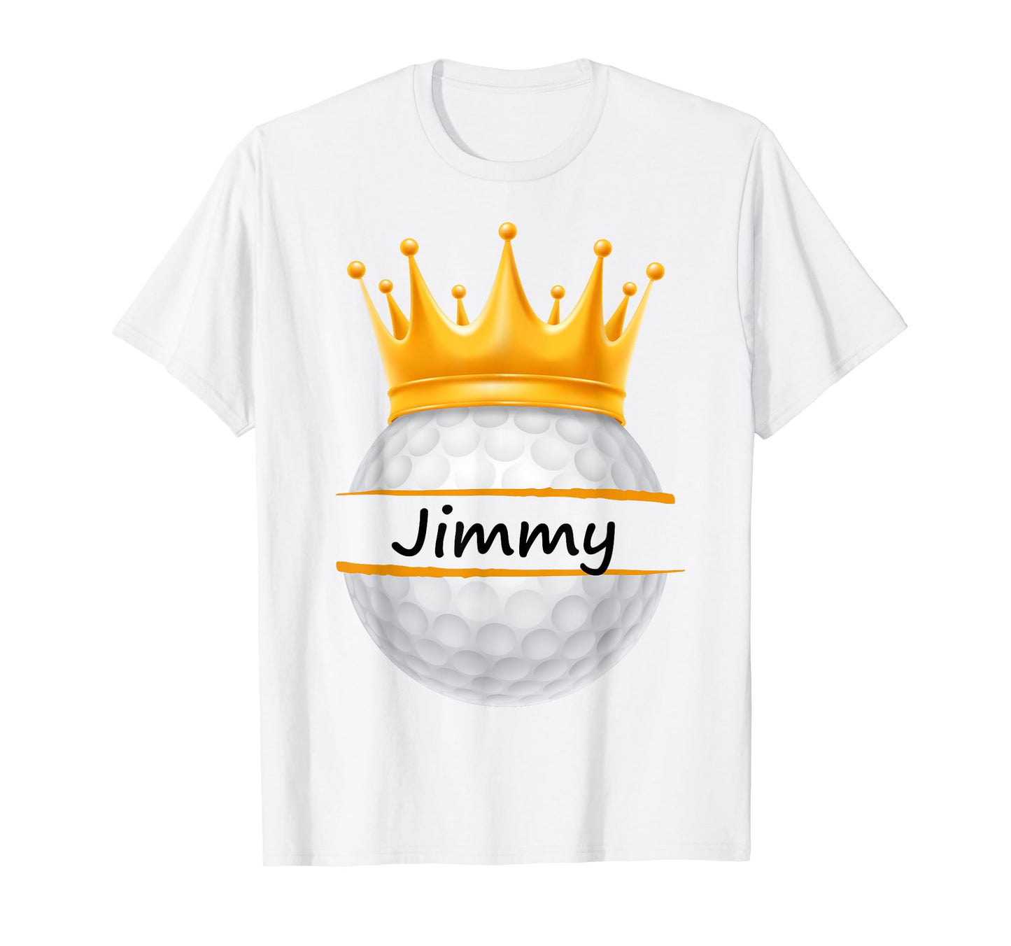 Novelty Golf Personalized Name Jimmy T-Shirt - Custom Art Print Men Women - T-Shirt, Sweatshirt, Hoodie