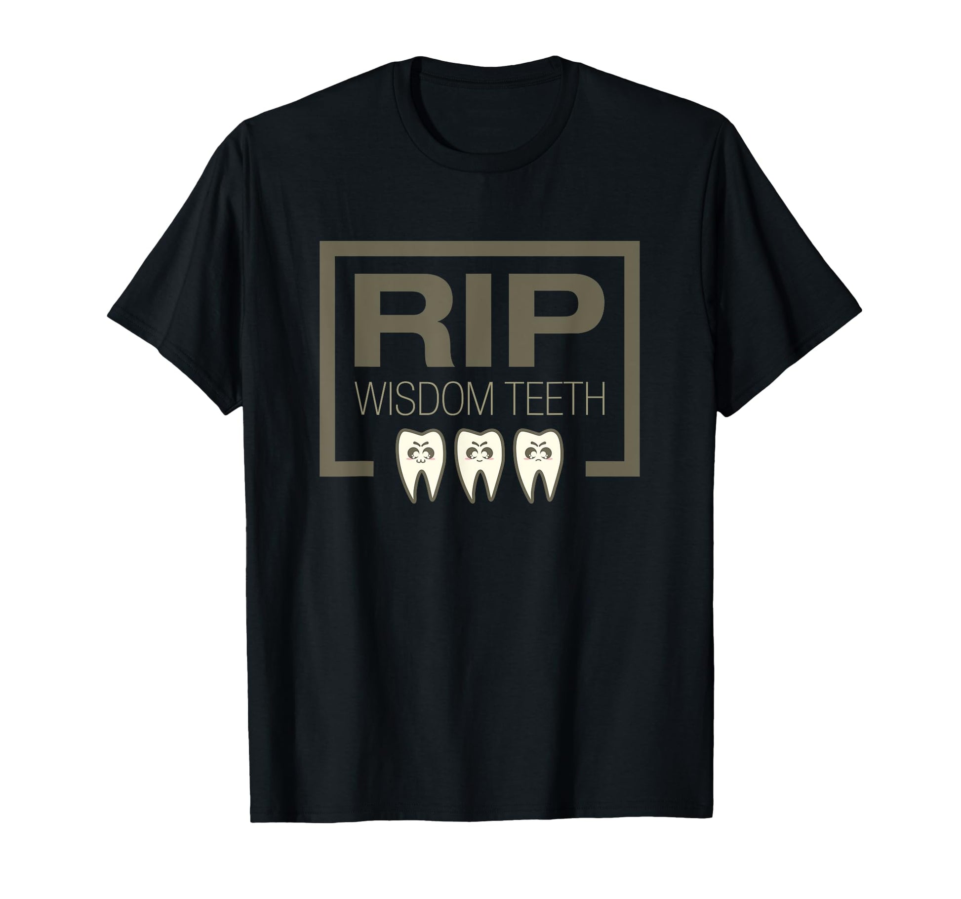 Rip Wisdom Teeth Funny Wisdom Teeth T-Shirt - Trendy Graphic for Adults - T-Shirt, Sweatshirt, Hoodie