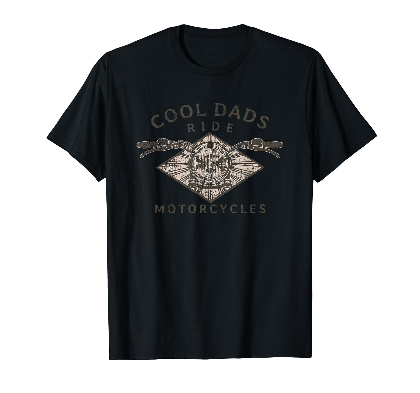Dads Ride Motorcycles Fathers Day T-Shirt - Aesthetic Graphic Unisex - T-Shirt, Sweatshirt, Hoodie