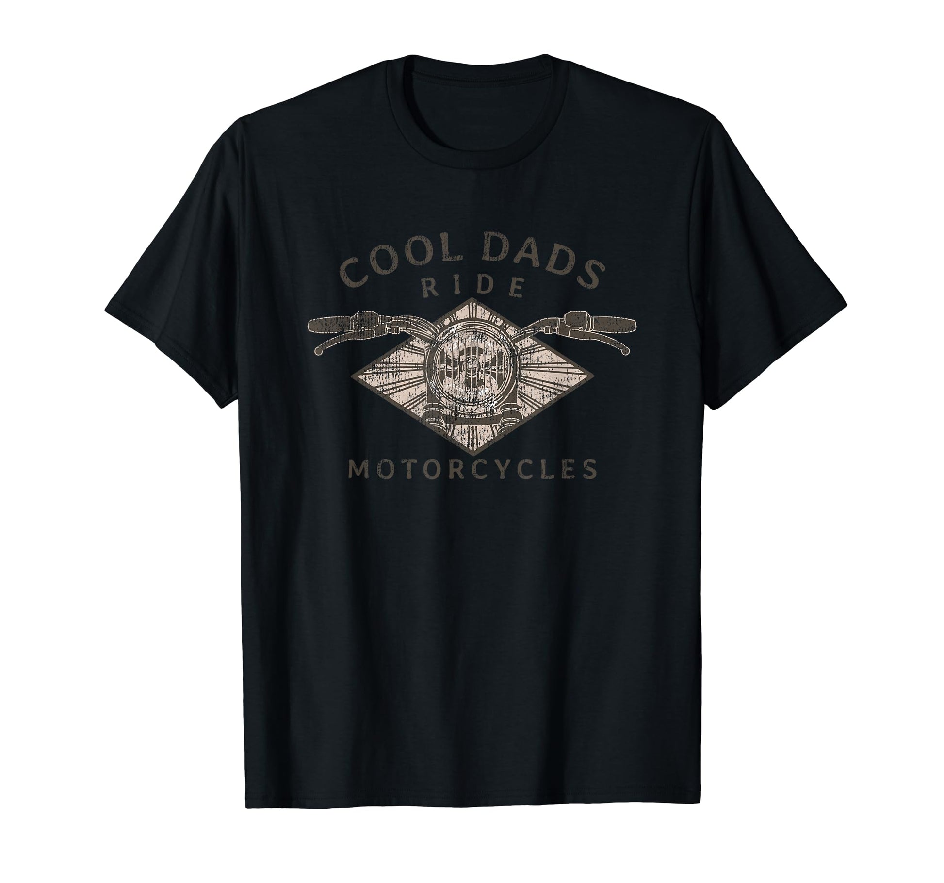 Dads Ride Motorcycles Fathers Day T-Shirt - Aesthetic Graphic Unisex - T-Shirt, Sweatshirt, Hoodie