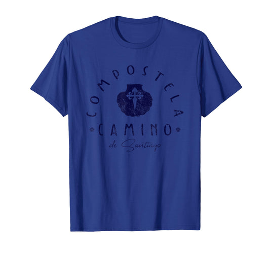 Camino De Santiago Spain Scallop Shell T-Shirt - Graphic Print Men Women - T-Shirt, Sweatshirt, Hoodie