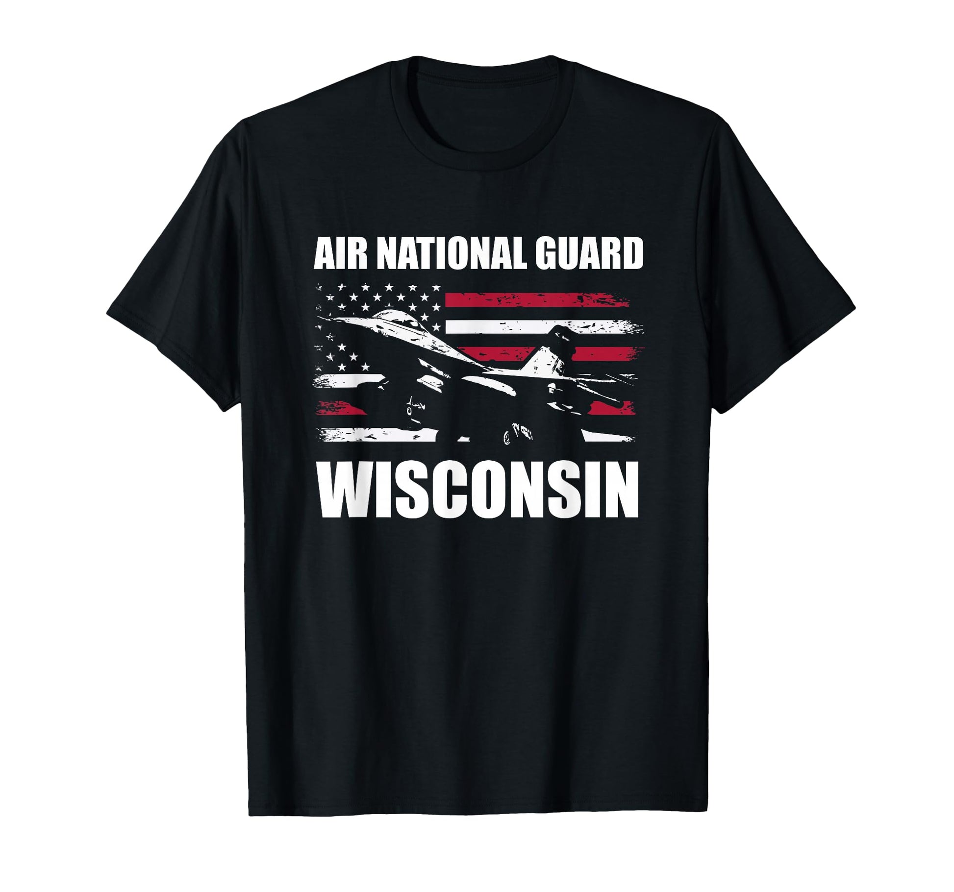 Wisconsin Air National Guard T-Shirt - Novelty Apparel for Adults - T-Shirt, Sweatshirt, Hoodie