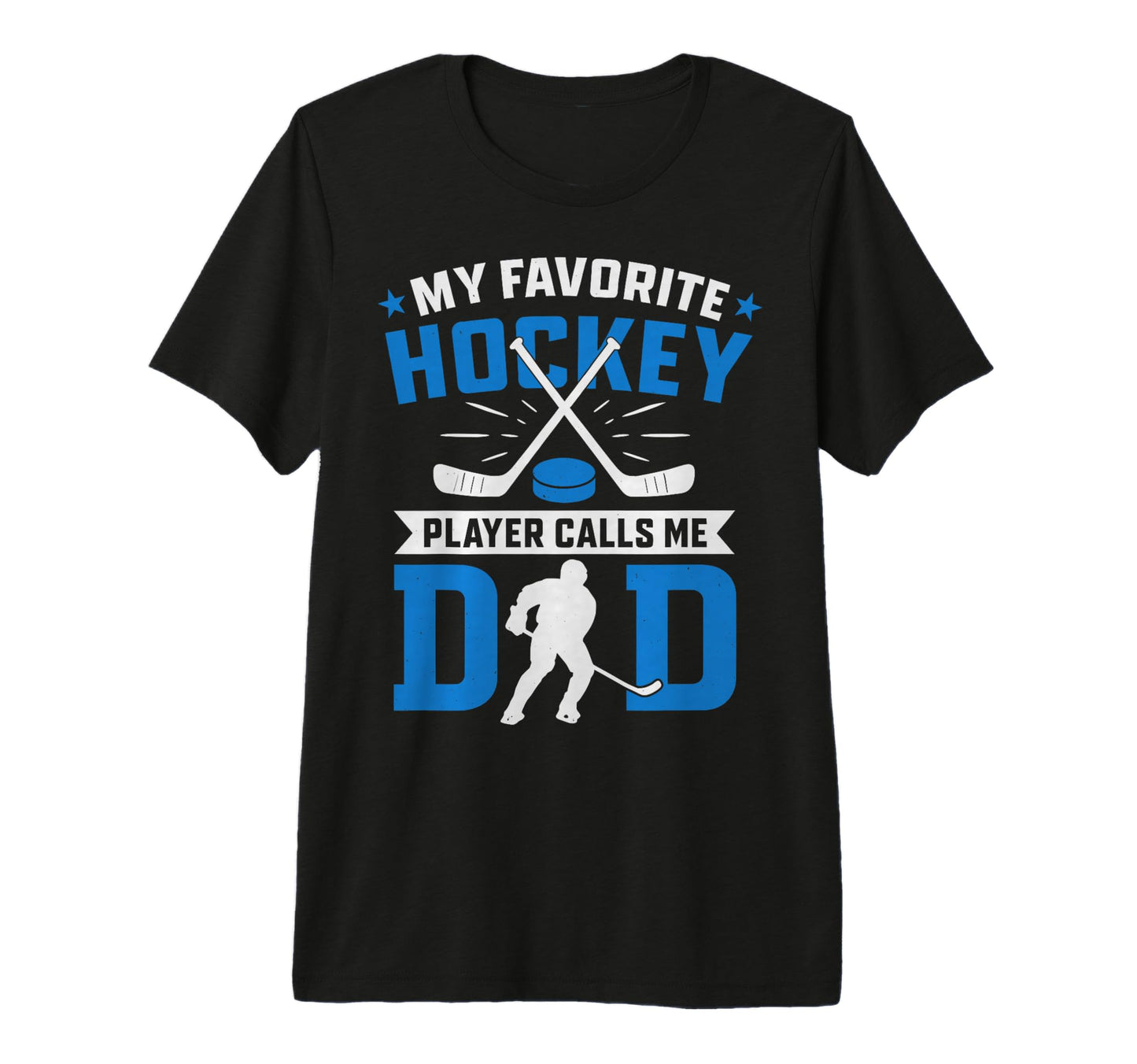 Mens My Favorite Hockey Player Calls Me T-Shirt - Trendy Graphic Unisex - T-Shirt, Sweatshirt, Hoodie