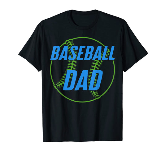Baseball Dad Bat Lover Fathers Day T-Shirt - Aesthetic Graphic for Adults - T-Shirt, Sweatshirt, Hoodie