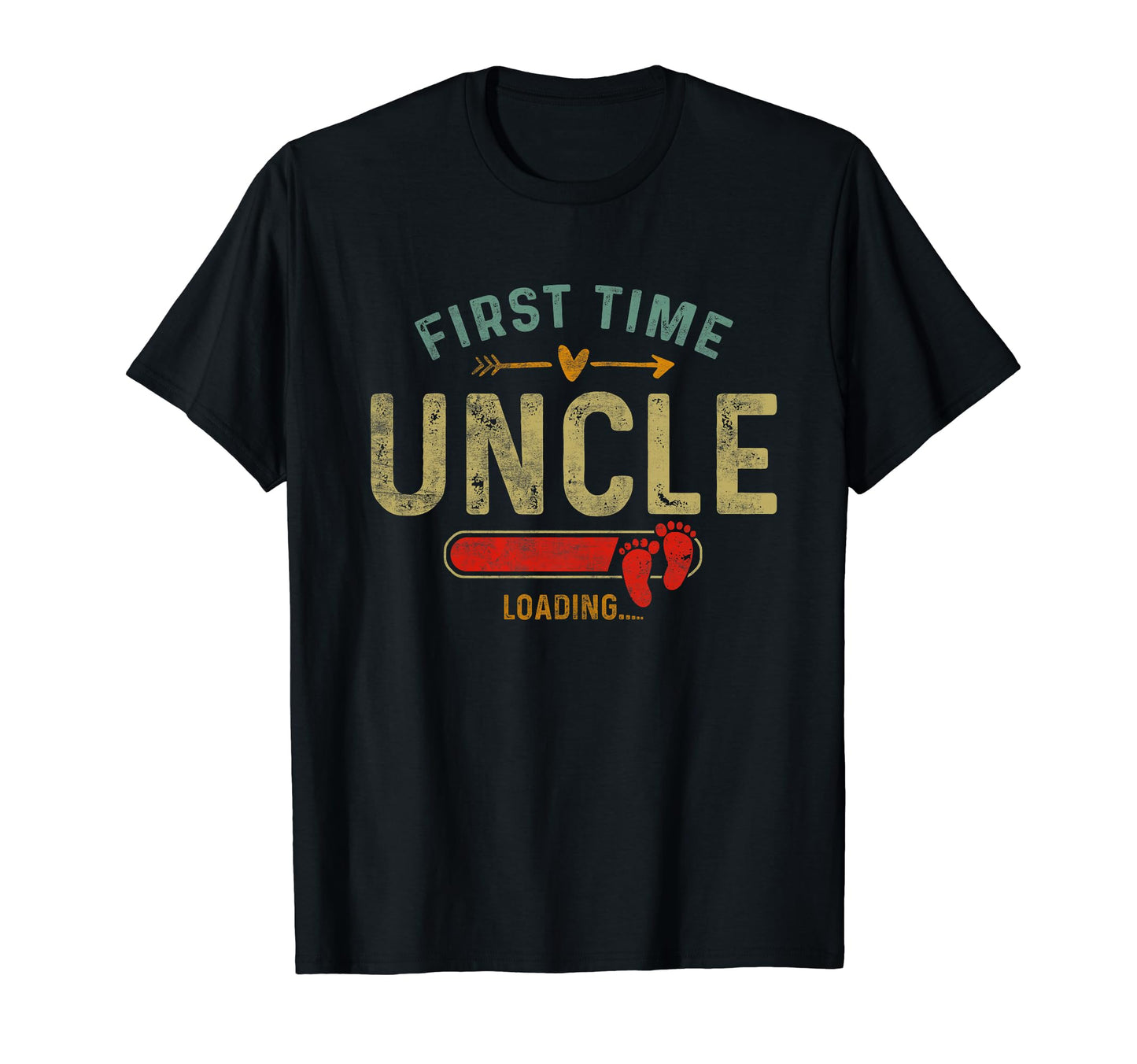 First Time Uncle Est 2024 Loading T-Shirt - Casual Everyday Wear Men Women - T-Shirt, Sweatshirt, Hoodie
