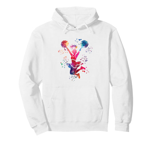 Cheerleader Cheer Mom Love Cheerleading Hoodie - Aesthetic Graphic Unisex - T-Shirt, Sweatshirt, Hoodie