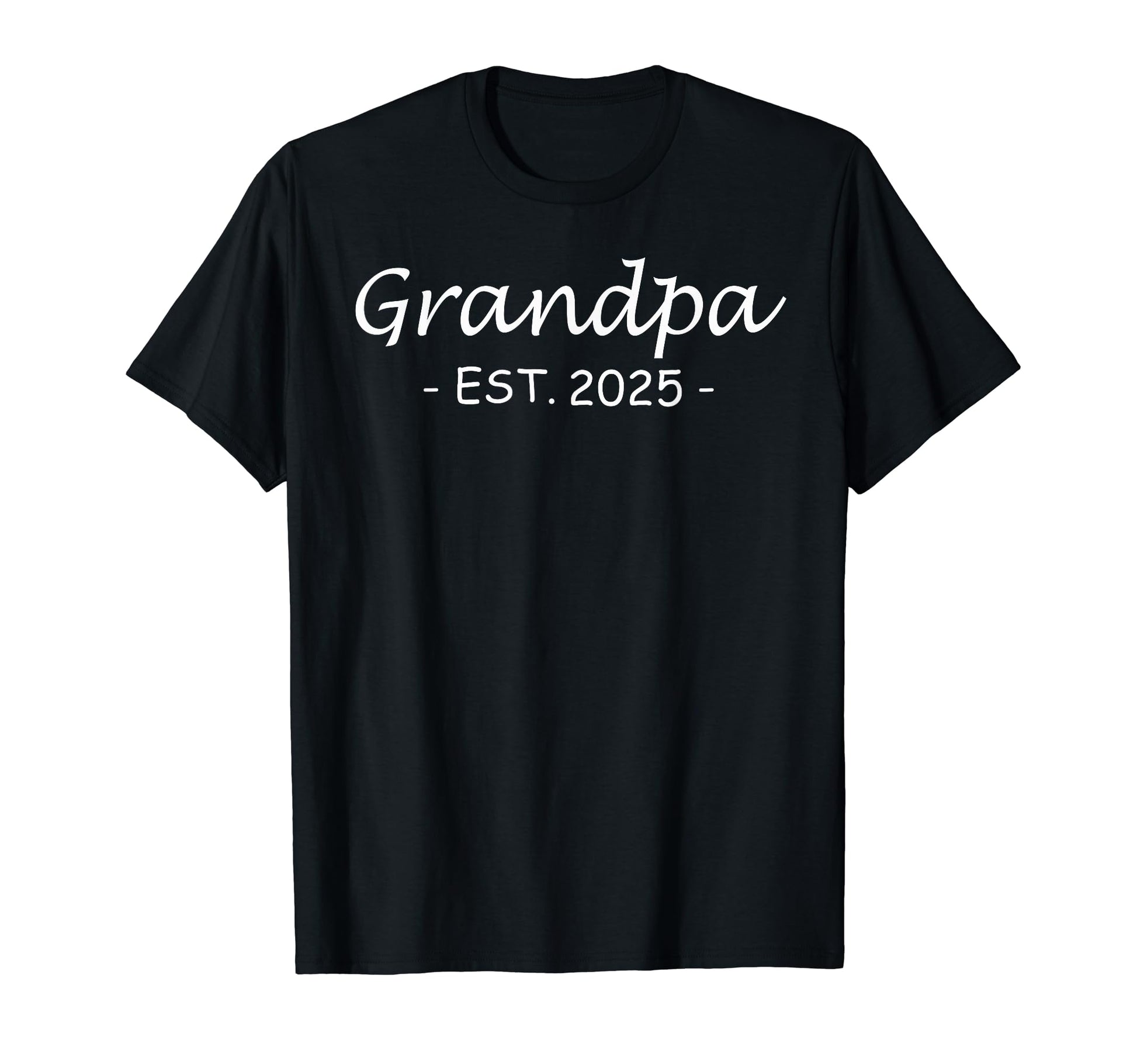 Promoted To Grandpa Est 2025 Announce T-Shirt - Aesthetic Graphic Unisex - T-Shirt, Sweatshirt, Hoodie