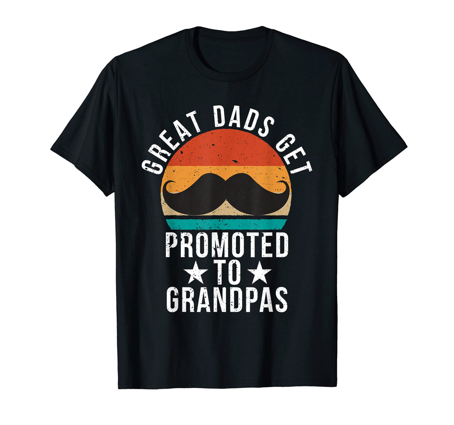 Great Dads Get Promoted To Grandpas T-Shirt - Aesthetic Graphic for Adults - T-Shirt, Sweatshirt, Hoodie