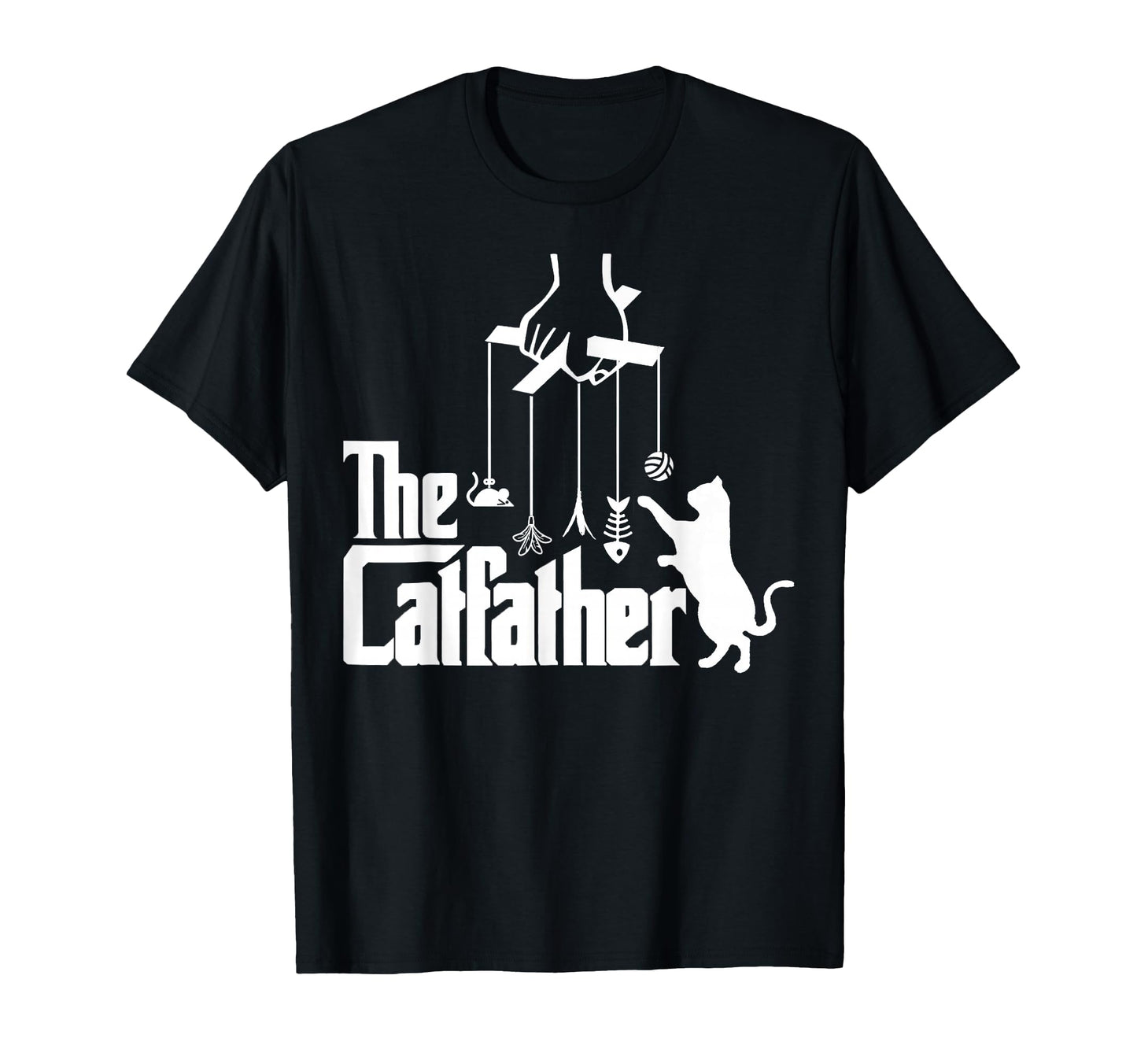 Funny Cat Dad Life Catfather Fathers Day T-Shirt - Trendy Graphic Unisex - T-Shirt, Sweatshirt, Hoodie
