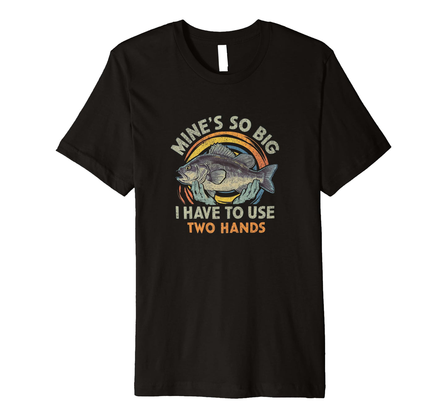 Funny Fishing Mines Big Use Two T-Shirt - Minimalist Print for Adults - T-Shirt, Sweatshirt, Hoodie