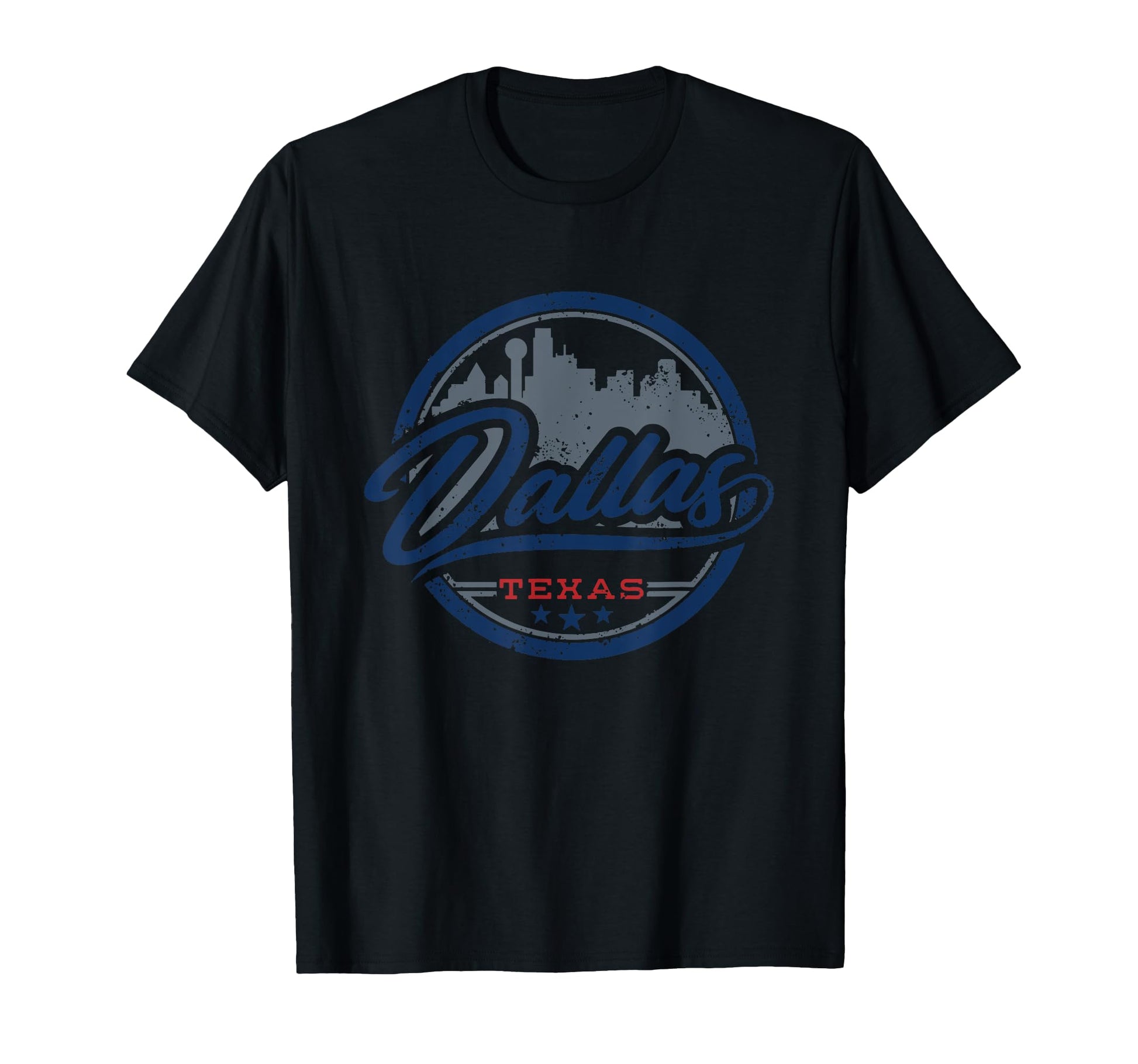 Dallas Texas Skyline T-Shirt - Novelty Apparel for Adults - T-Shirt, Sweatshirt, Hoodie