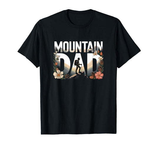 Adventure Dad Mountain Trails T-Shirt - Streetwear Style for Adults - T-Shirt, Sweatshirt, Hoodie
