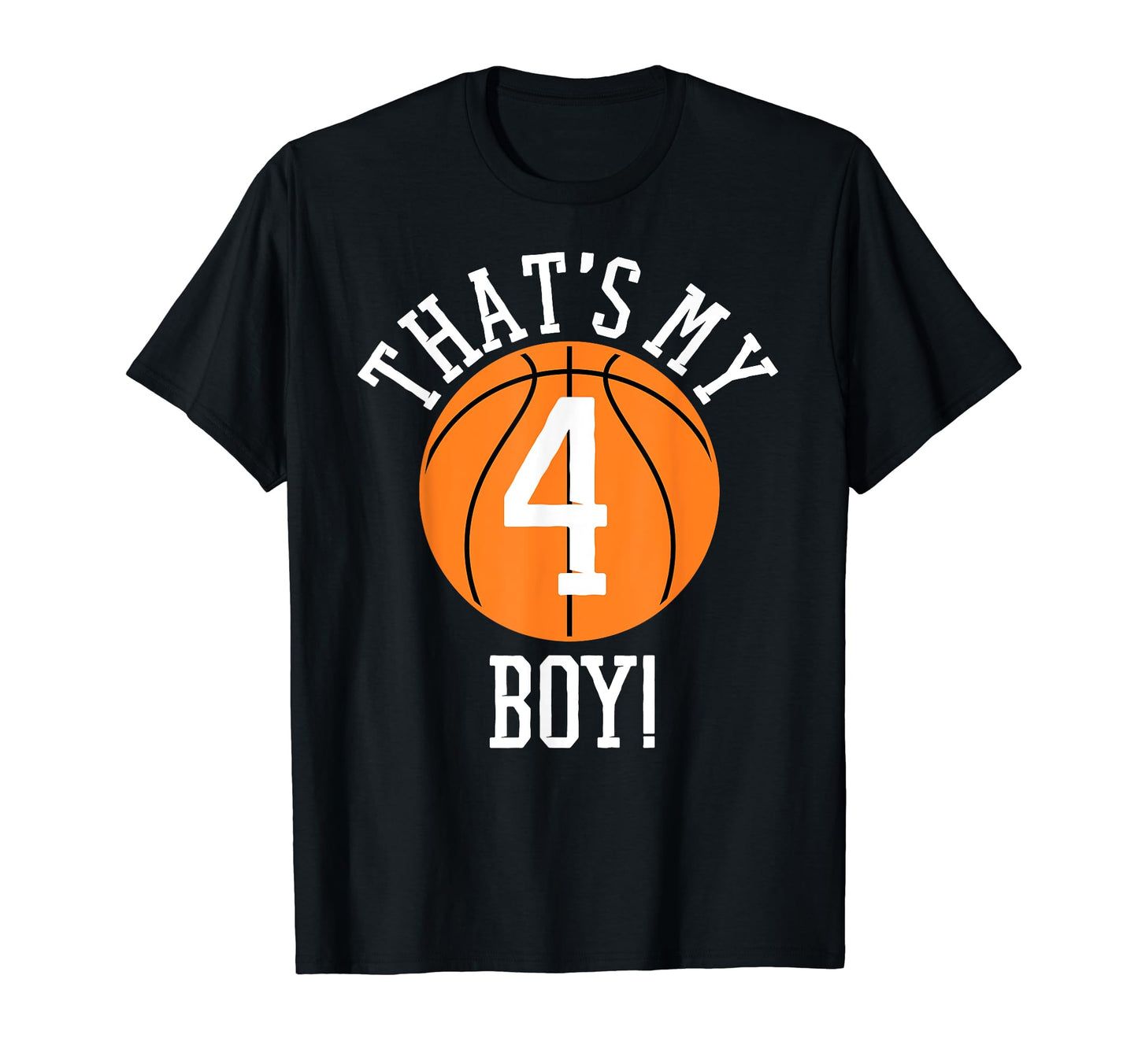 My 4 Basketball Number 4 Jersey T-Shirt - Trendy Graphic for Adults - T-Shirt, Sweatshirt, Hoodie