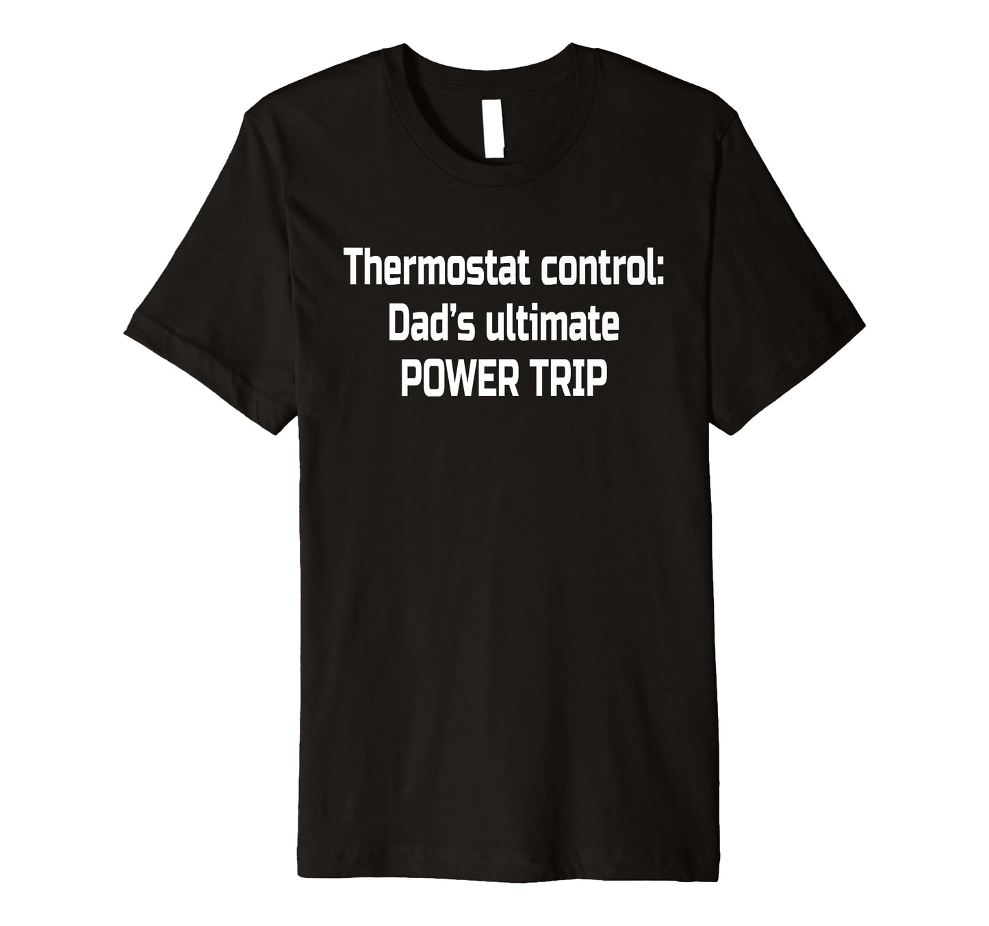 Dad Thermostat Police Temperature T-Shirt - Graphic Print for Adults - T-Shirt, Sweatshirt, Hoodie