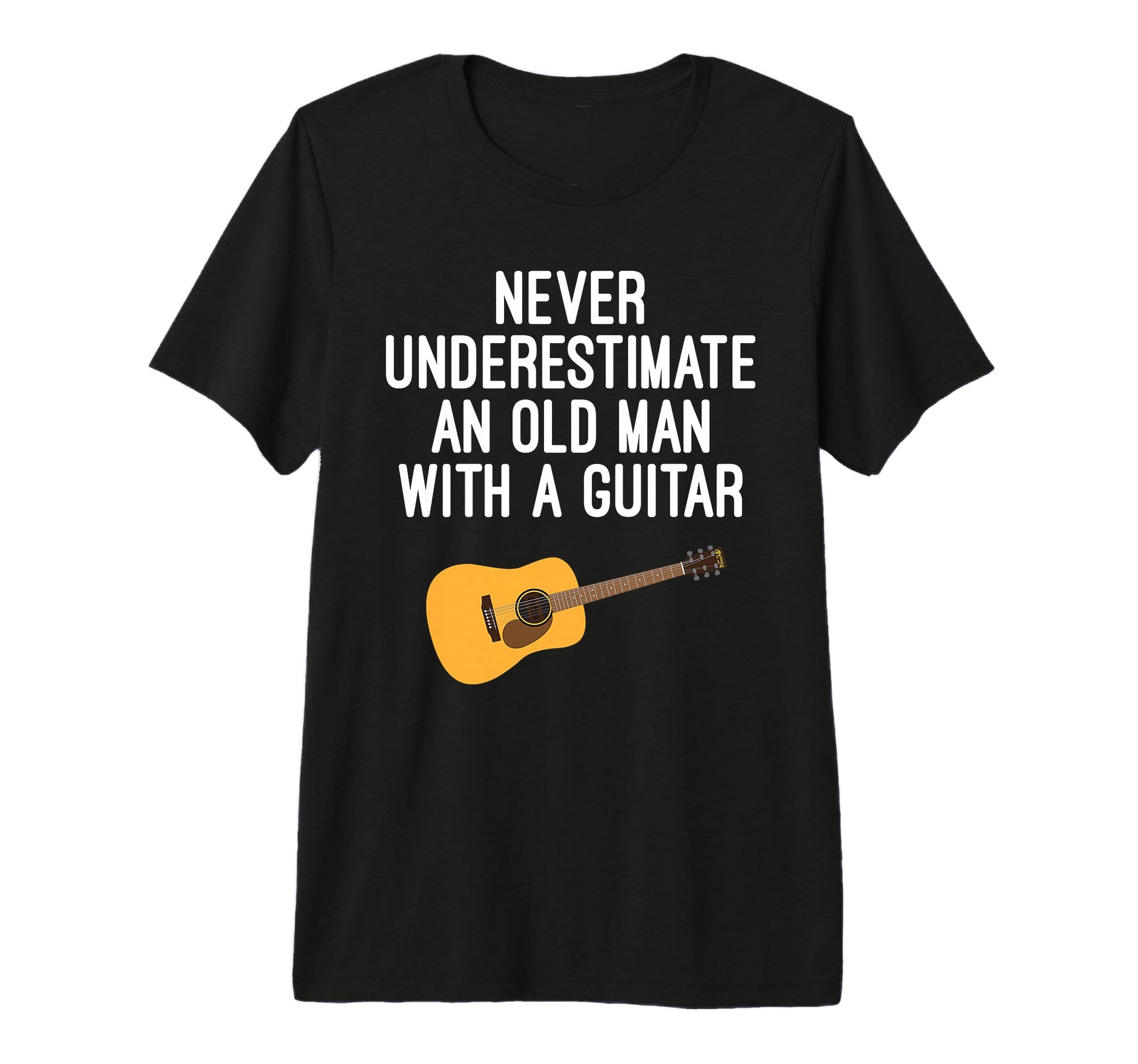 Musician Guitar Lover Guitar Player T-Shirt - Minimalist Print Unisex - T-Shirt, Sweatshirt, Hoodie