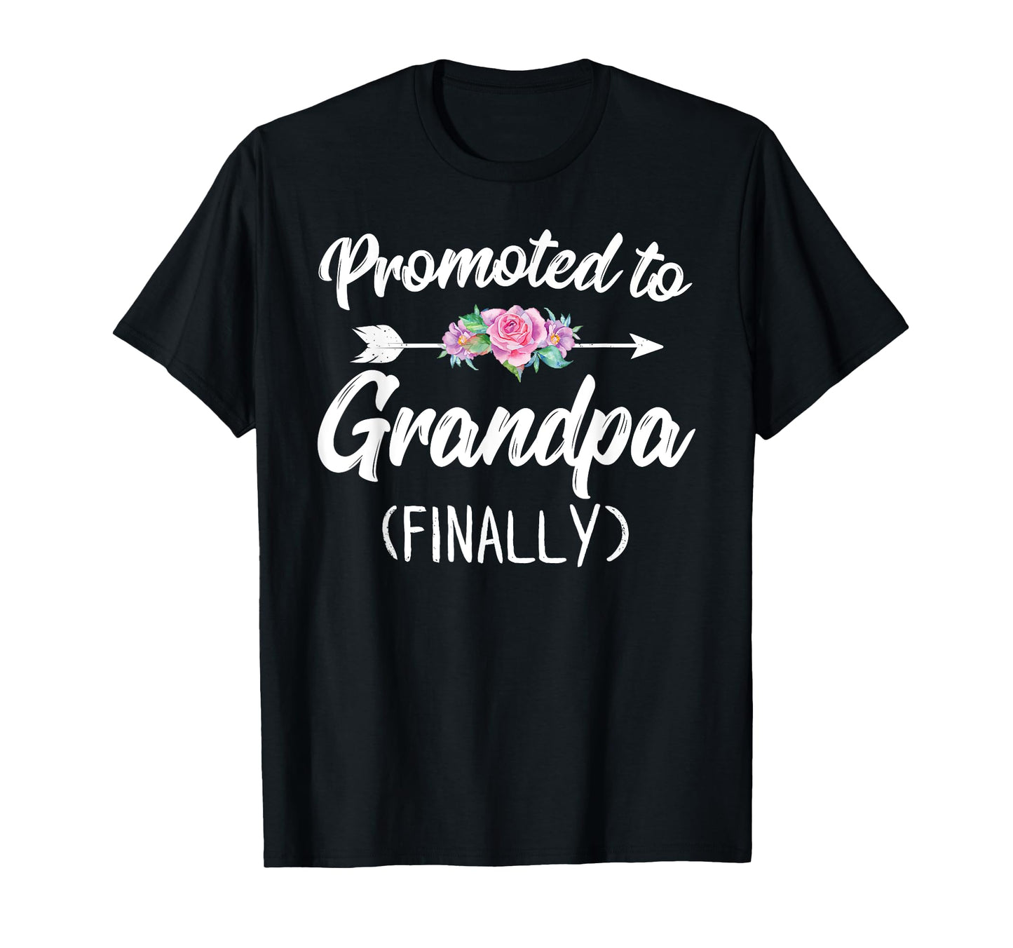 Promoted To Grandpa Finally Soon To T-Shirt - Custom Art Print for Adults - T-Shirt, Sweatshirt, Hoodie