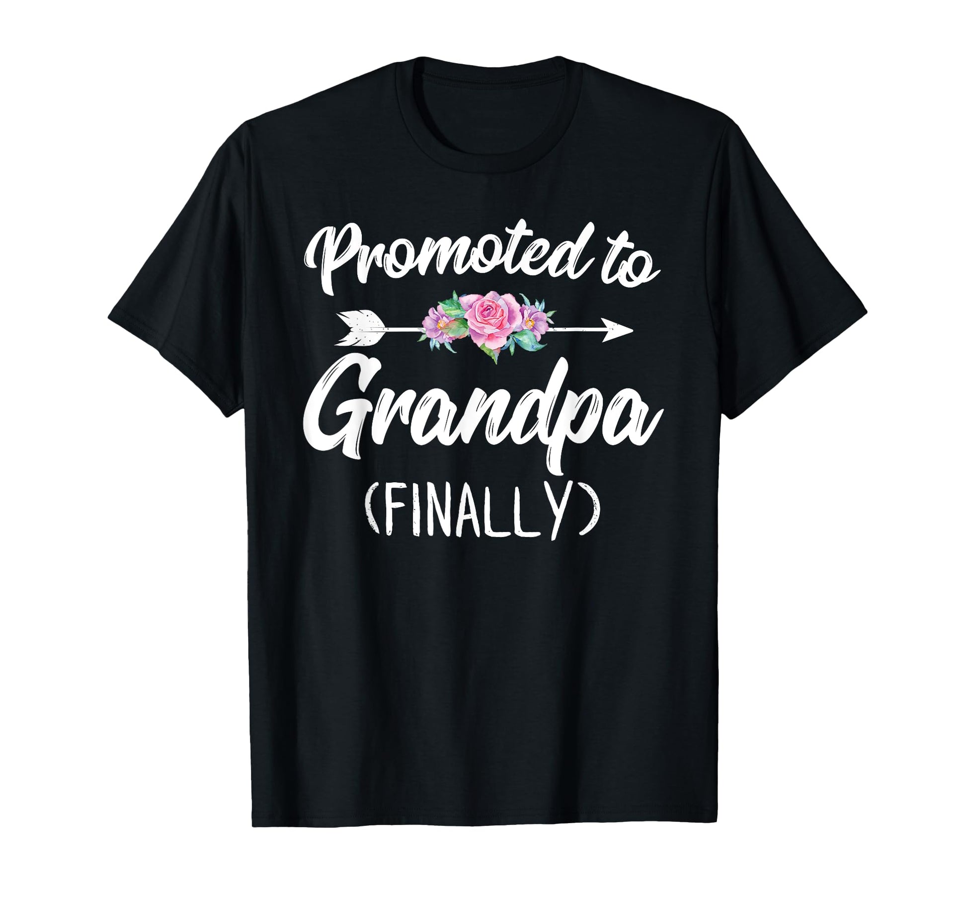 Promoted To Grandpa Finally Soon To T-Shirt - Custom Art Print for Adults - T-Shirt, Sweatshirt, Hoodie