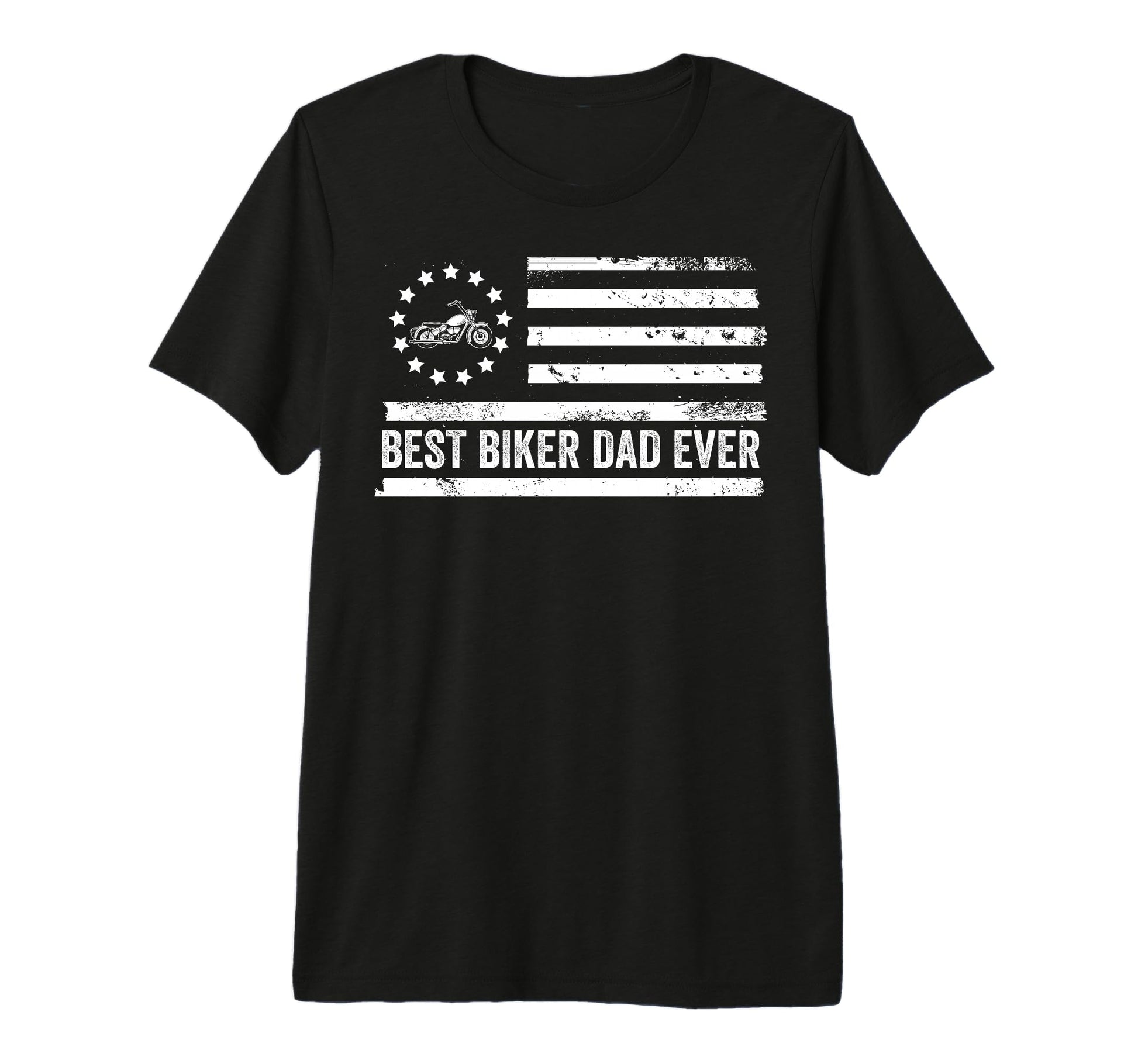 Mens Biker Motorcycle Us American Flag T-Shirt - Trendy Graphic Unisex - T-Shirt, Sweatshirt, Hoodie