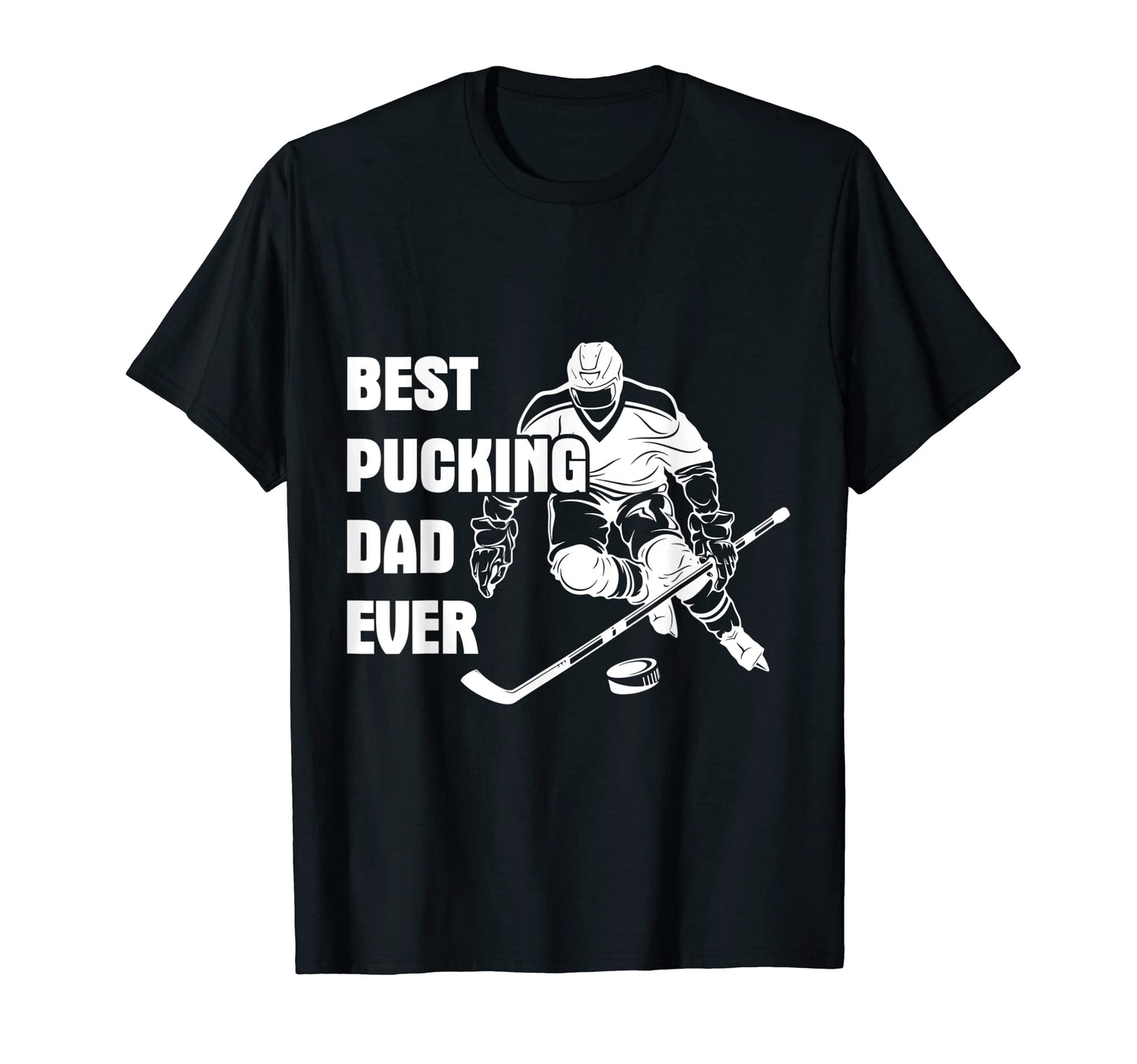 Ice Hockey Stick Pucks Trainer Dad T-Shirt - Novelty Apparel Unisex - T-Shirt, Sweatshirt, Hoodie