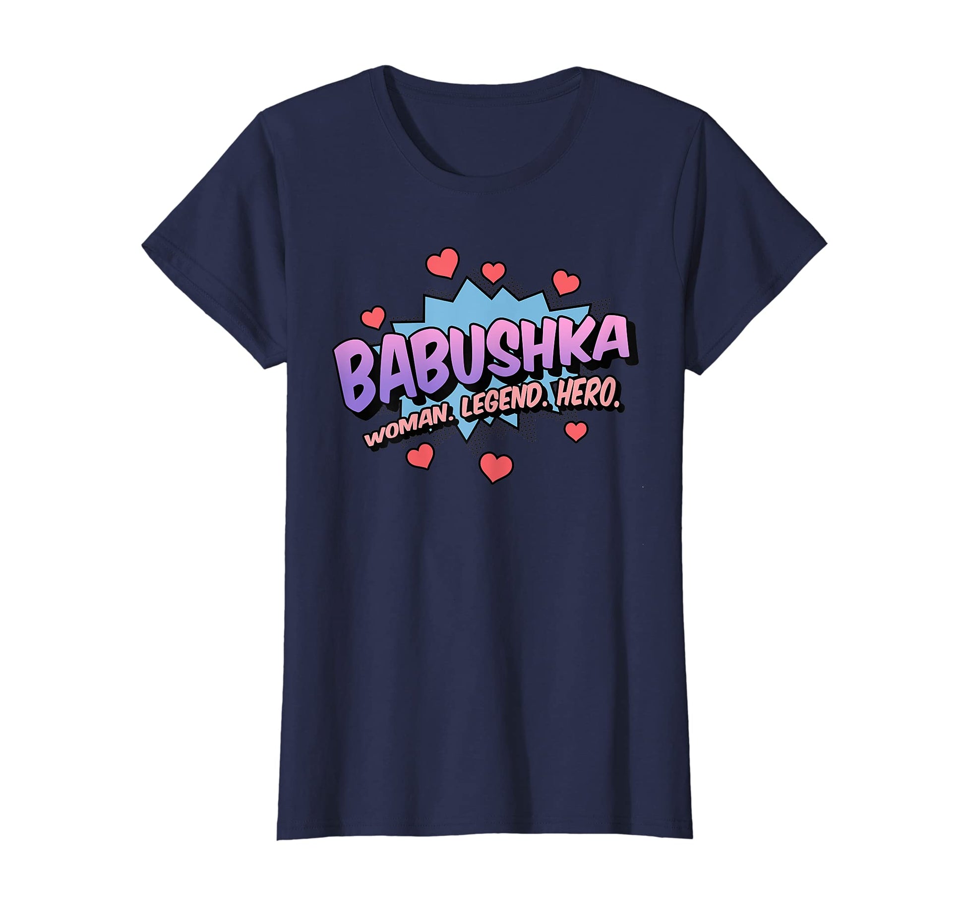 Womens Babushka Grandma Legend Hero T-Shirt - Custom Art Print for Adults - T-Shirt, Sweatshirt, Hoodie