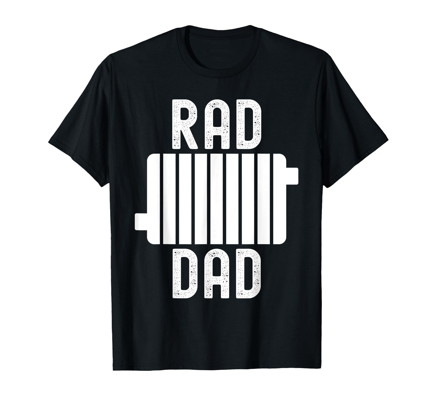 Rad Dad Funny Fathers Day Radiator T-Shirt - Aesthetic Graphic Men Women - T-Shirt, Sweatshirt, Hoodie