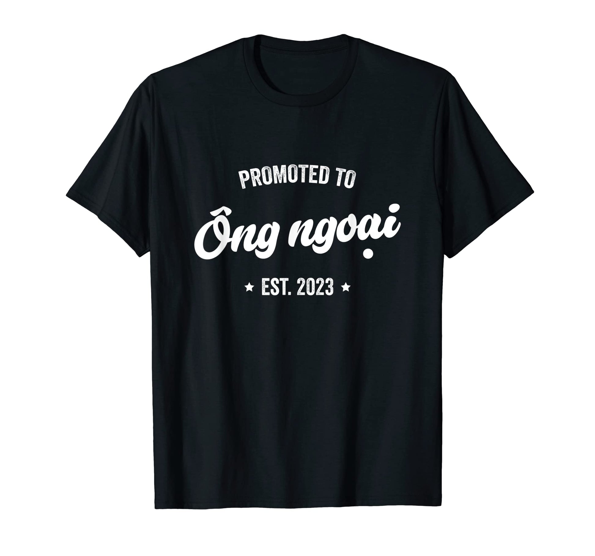 Promoted To Ong Ngoai 2023 T-Shirt - Aesthetic Graphic for Adults - T-Shirt, Sweatshirt, Hoodie