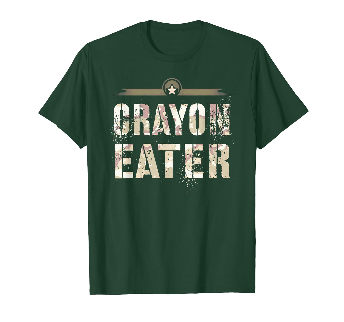 Funny Crayon Eater Veteran Corps Armed T-Shirt - Streetwear Style Unisex - T-Shirt, Sweatshirt, Hoodie