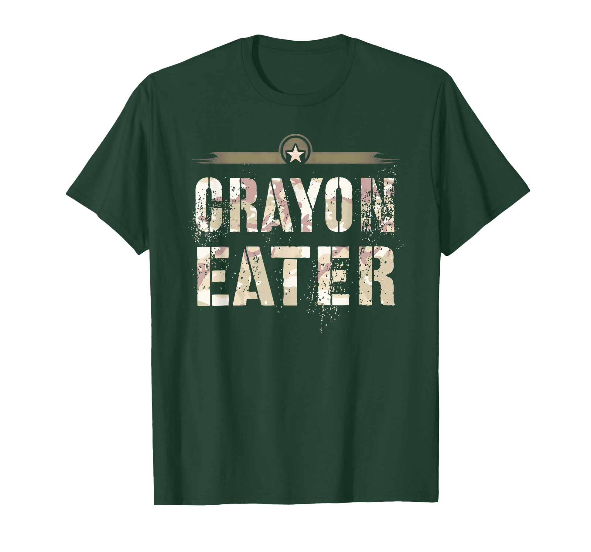 Funny Crayon Eater Veteran Corps Armed T-Shirt - Streetwear Style Unisex - T-Shirt, Sweatshirt, Hoodie