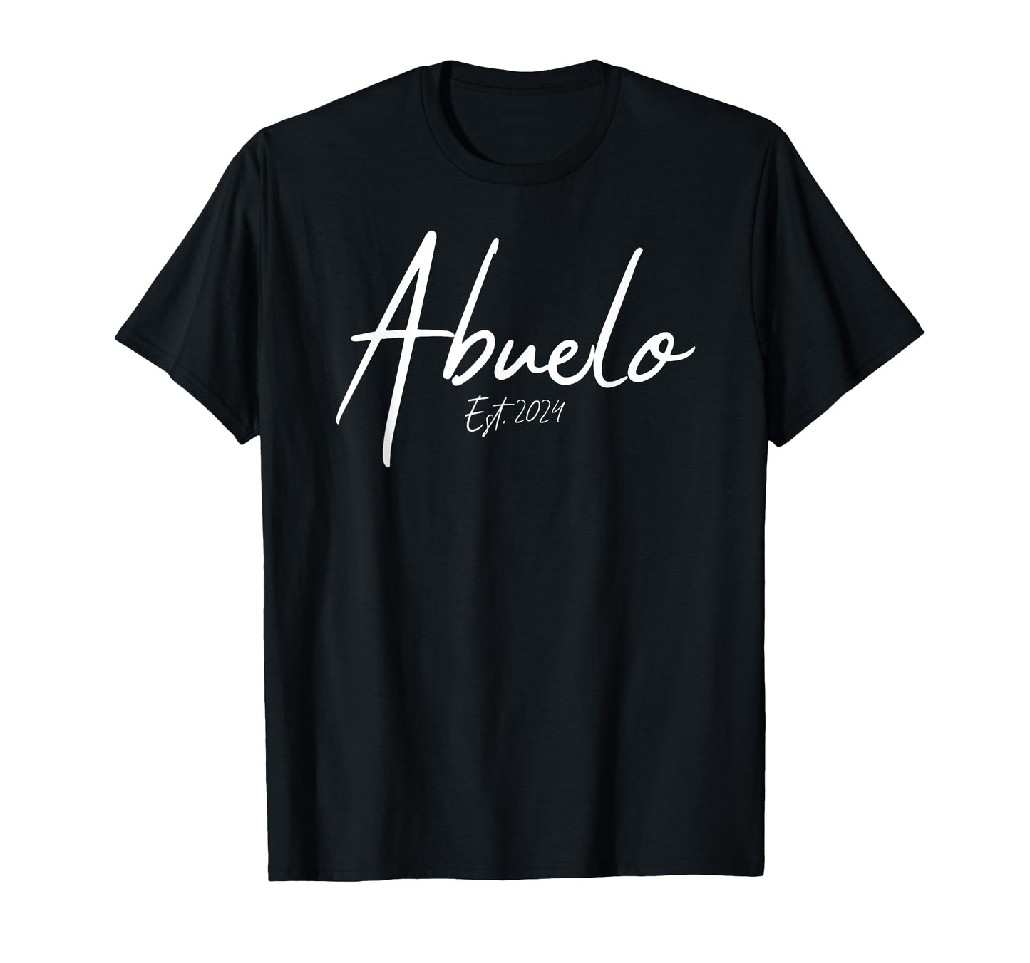 Promoted To Abuelo 2024 Spanish Grandpa T-Shirt - Minimalist Print Unisex - T-Shirt, Sweatshirt, Hoodie