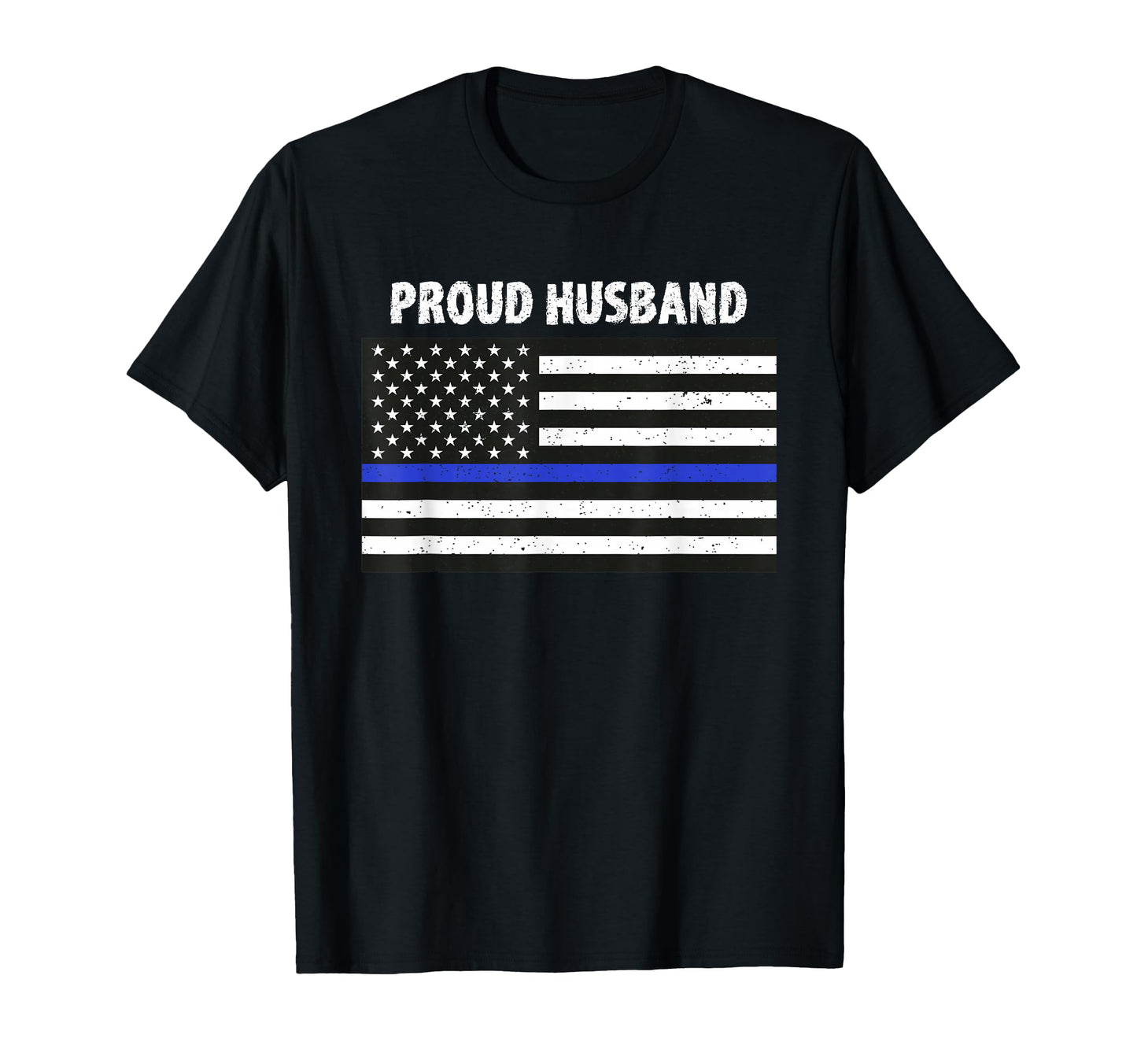 My Wife Is Police Officer Proud T-Shirt - Unique Graphic for Adults - T-Shirt, Sweatshirt, Hoodie