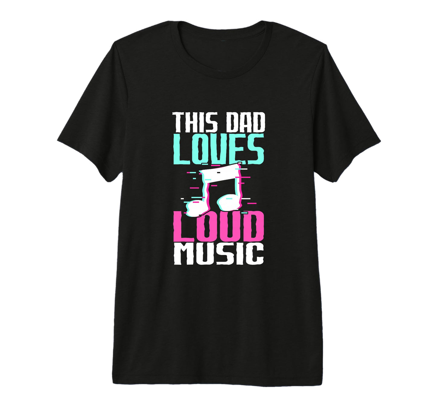This Dad Loves Loud Music Dance Party T-Shirt - Streetwear Style Men Women - T-Shirt, Sweatshirt, Hoodie