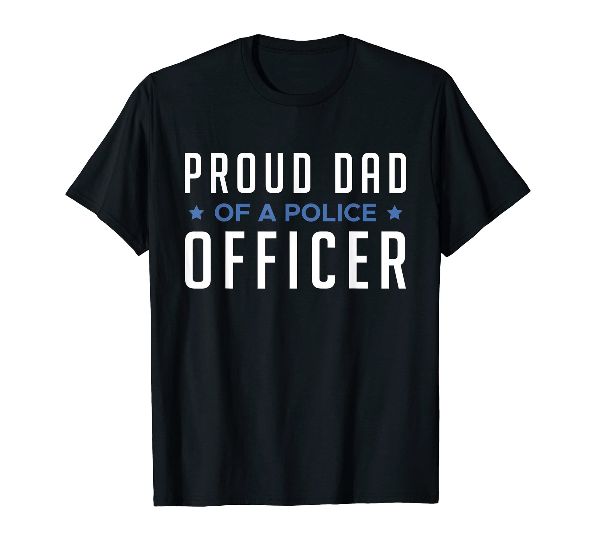 Mens Proud Dad Police Officer T-Shirt - Trendy Graphic for Adults - T-Shirt, Sweatshirt, Hoodie