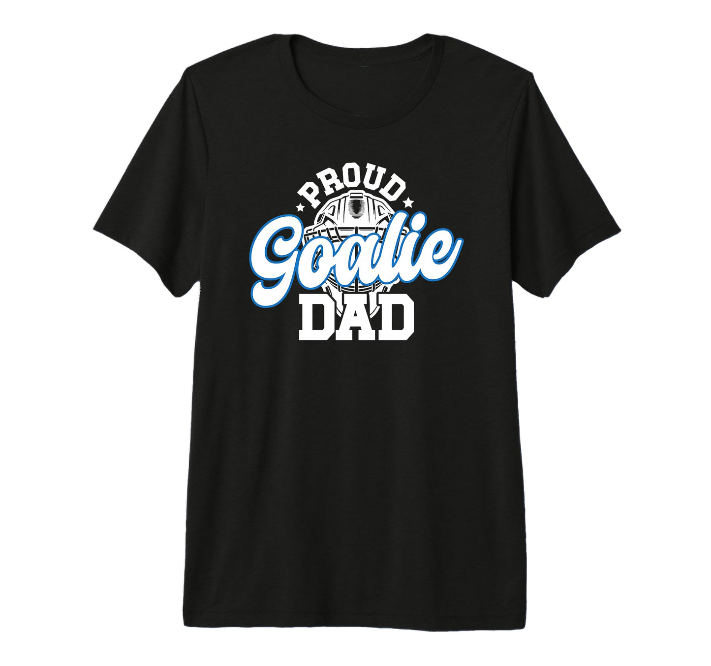 Mens Proud Hockey Goalie Dad Hockey T-Shirt - Streetwear Style Men Women - T-Shirt, Sweatshirt, Hoodie