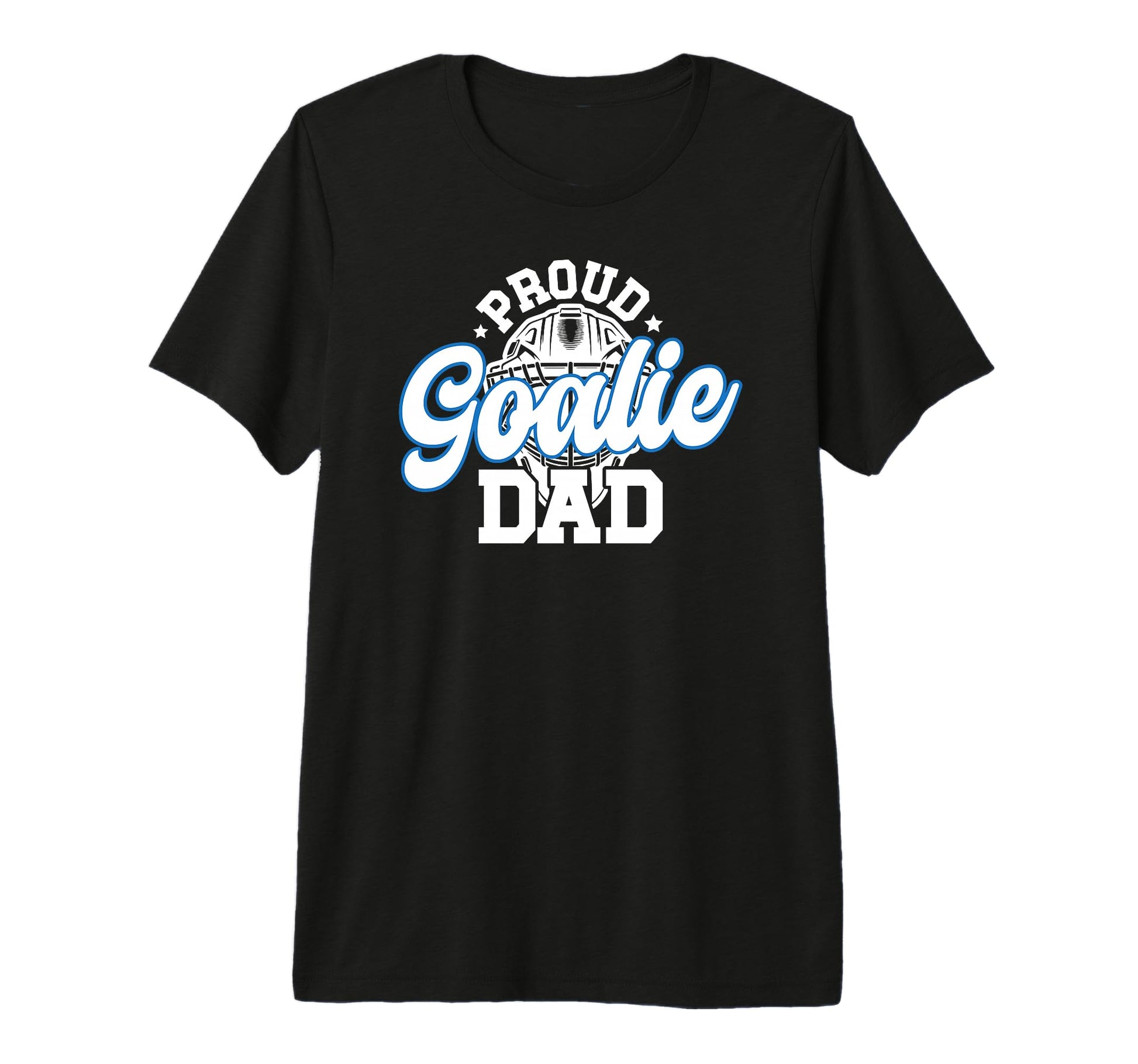 Mens Proud Hockey Goalie Dad Hockey T-Shirt - Streetwear Style Men Women - T-Shirt, Sweatshirt, Hoodie