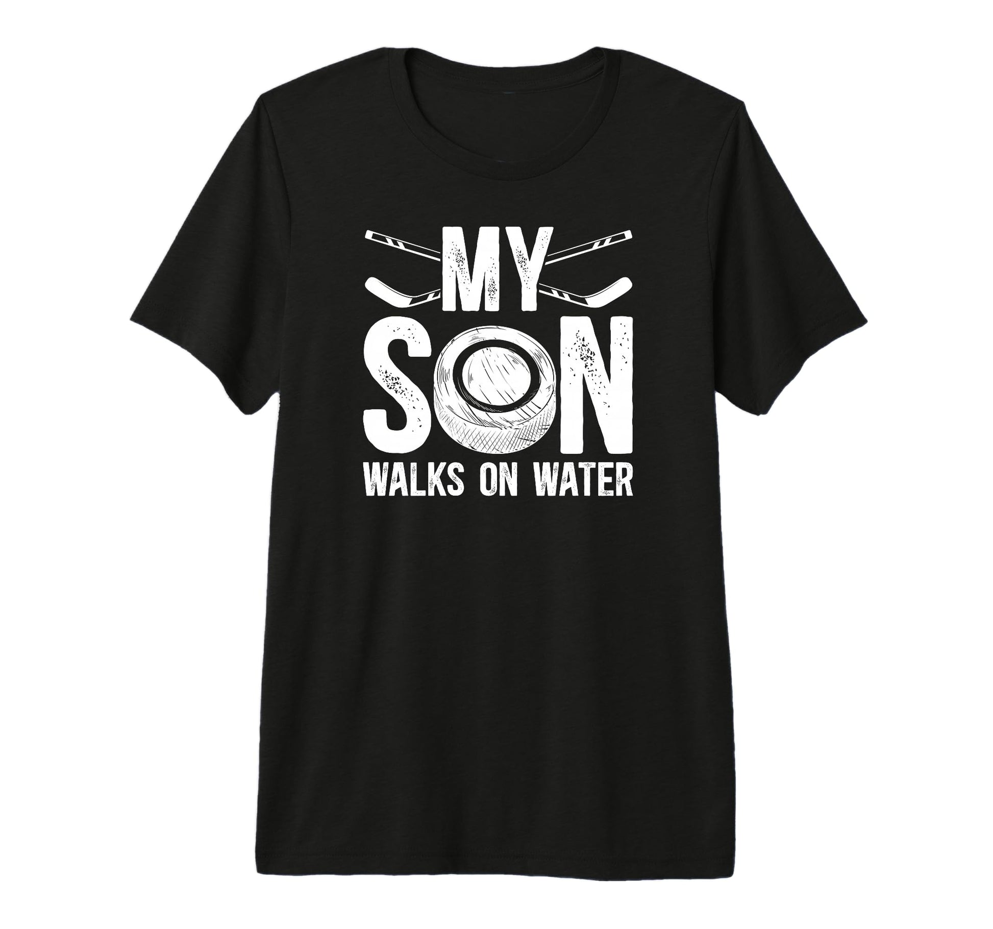 Mens Funny Ice Hockey Dad Ice Hockey T-Shirt - Novelty Apparel for Adults - T-Shirt, Sweatshirt, Hoodie
