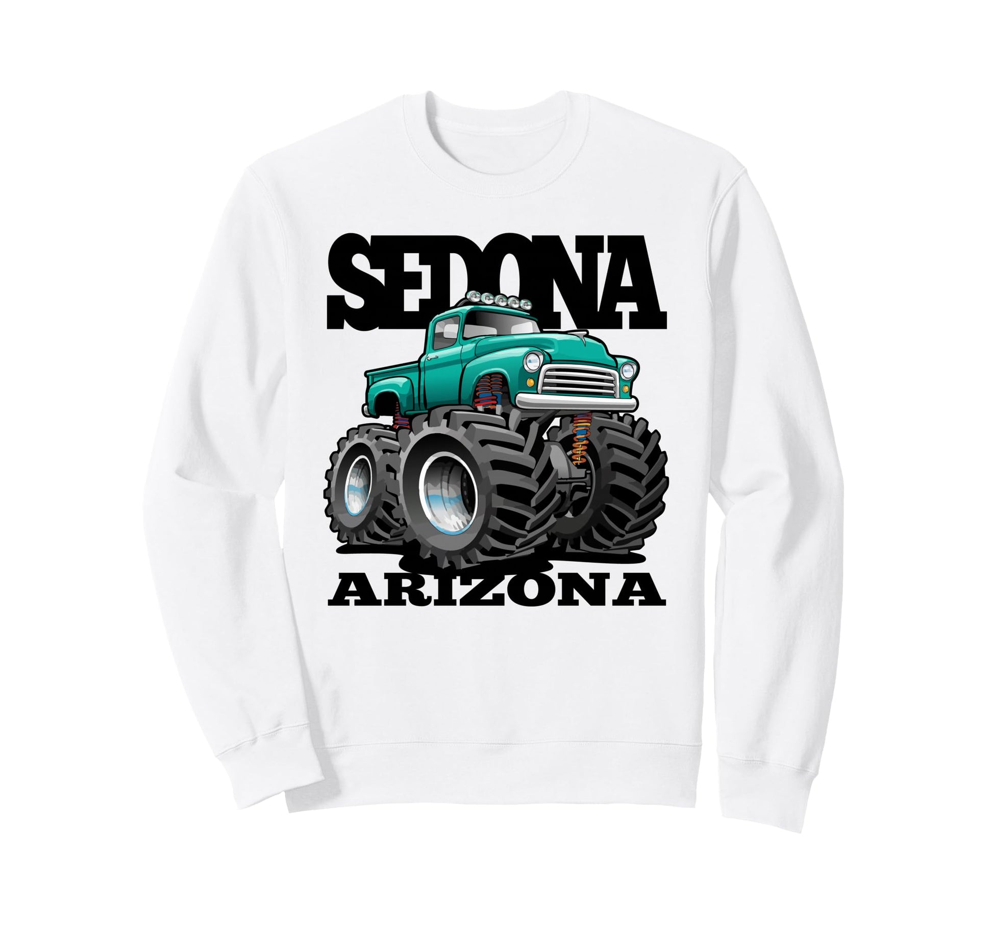 Sedona Arizona Offroad 4X4 Sweatshirt - Casual Everyday Wear Men Women - T-Shirt, Sweatshirt, Hoodie
