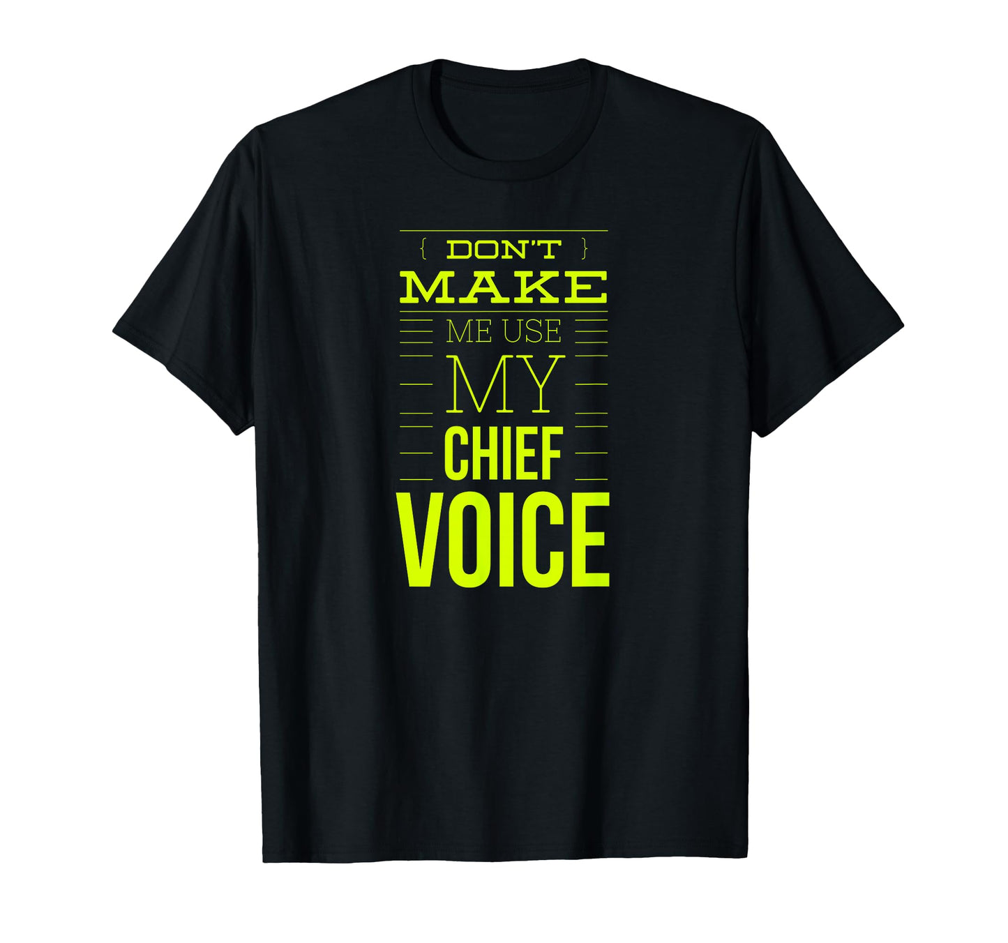 Cpo T Shirts Chief Voice T-Shirt - Novelty Apparel Men Women - T-Shirt, Sweatshirt, Hoodie