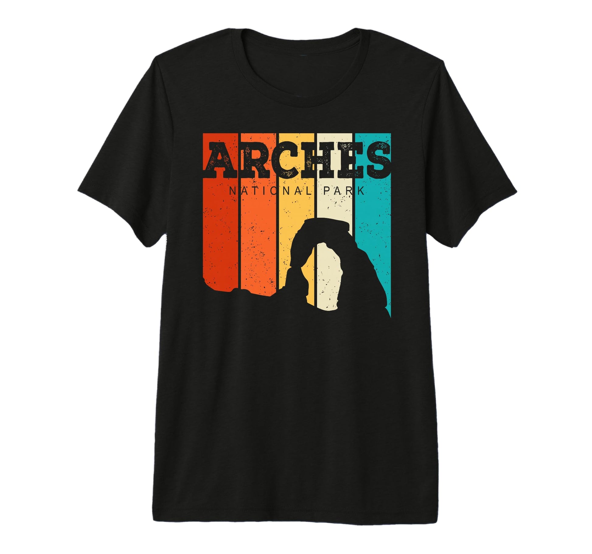 Skyline Arches Utah Arches National T-Shirt - Custom Art Print Men Women - T-Shirt, Sweatshirt, Hoodie