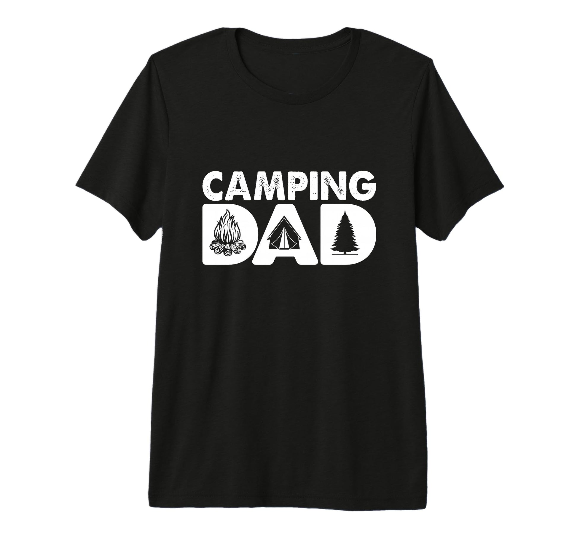 Camping Dad Outdoors Adventure Nature T-Shirt - Graphic Print for Adults - T-Shirt, Sweatshirt, Hoodie