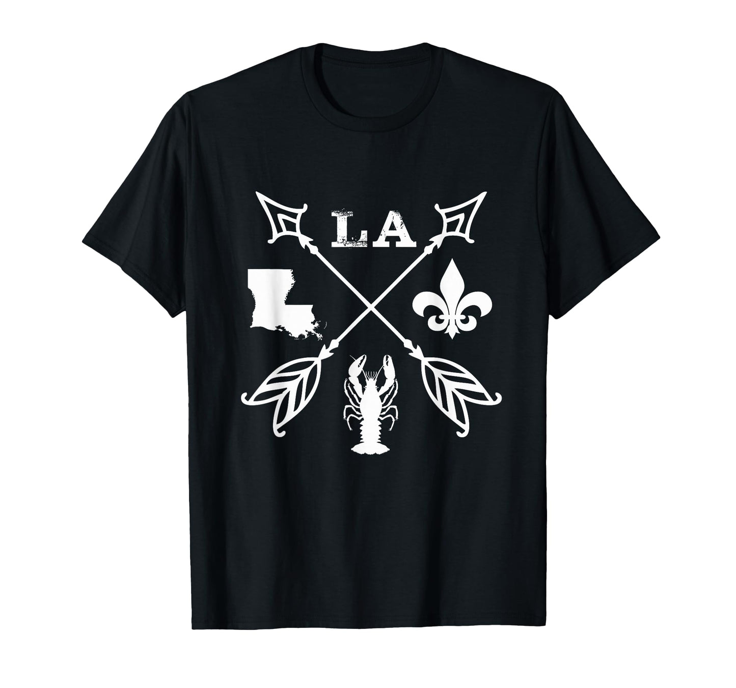 Louisiana Arrow New Orleans T-Shirt - Casual Everyday Wear for Adults - T-Shirt, Sweatshirt, Hoodie